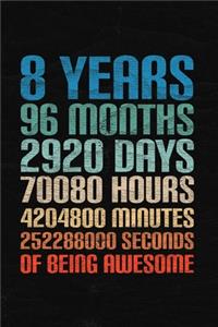 8 Years Of Being Awesome