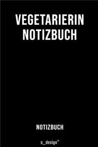 Notizbuch für Vegetarierin