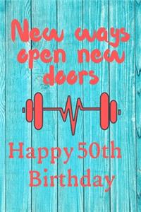 New Ways Open New Doors Happy 50th Birthday