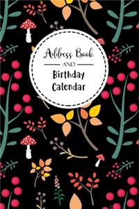 Address Book and Birthday Calendar