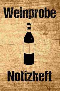 Weinprobe Notizheft