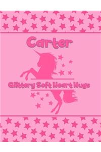 Carter Glittery Soft Heart Hugs