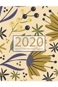 2020 Planner Weekly and Monthly