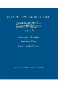 Sonatina in E-flat Major, Wq 108 and 105