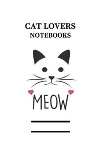 Cat Lovers Notebook