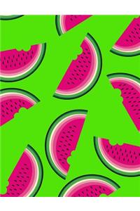 Watermelon Notebook Grid