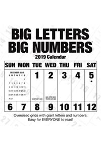 Cal 2019 Big Letters Big Numbers