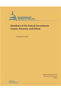 Shutdown of the Federal Government