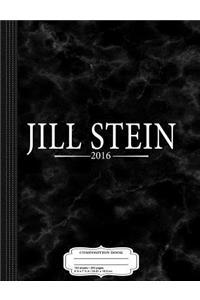 Jill Stein 2016 Composition Notebook