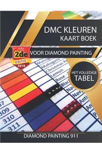 DMC Kleuren Kaart Boek Voor Diamond Painting