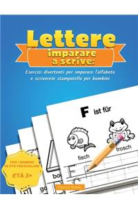 Lettere Imparare a scrivere