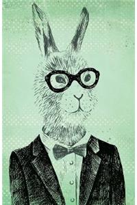 Journal Notebook Hipster Rabbit