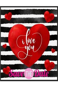 Save the date ( Wedding Blank Journal )