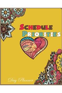 Schedule Priorities Day Planner