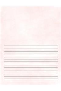 Create a Story: Pink Cover - Blank Book for Creating Stories - Draw - Write - Make Your Own Story - Large 8.5 X 11 - 100 Pages - Storybook Creator - Space for Pictures & Handwriting Lines for Writing