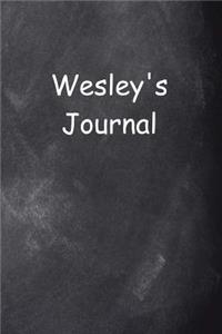 Wesley Personalized Name Journal Custom Name Gift Idea Wesley