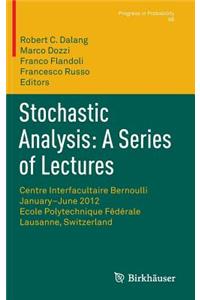Stochastic Analysis: A Series of Lectures