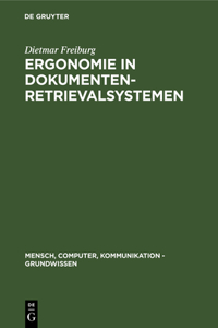 Ergonomie in Dokumenten-Retrievalsystemen