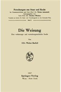 Die Weisung