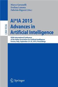 Ai*ia 2015 Advances in Artificial Intelligence