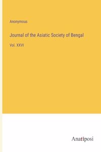 Journal of the Asiatic Society of Bengal