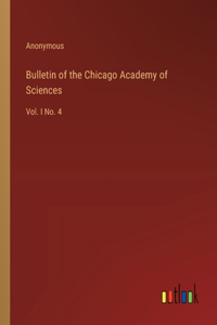 Bulletin of the Chicago Academy of Sciences