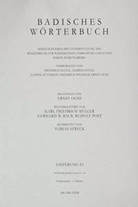 Badisches Wörterbuch. Band V/Lieferung 83