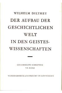 Wilhelm Dilthey-Gesammelte Schriften