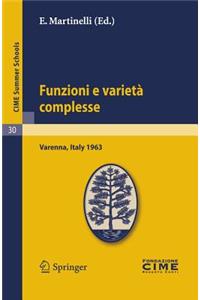 Funzioni E Varietà Complesse