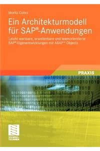 Ein Architekturmodell Für Sap(r)-Anwendungen