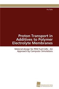 Proton Transport in Additives to Polymer Electrolyte Membranes