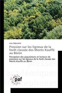 Pression Sur Les Ligneux de la Forèt Classée Des Monts Kouffé Au Bénin