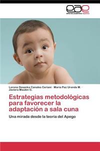 Estrategias metodológicas para favorecer la adaptación a sala cuna