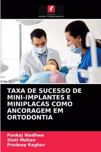 Taxa de Sucesso de Mini-Implantes E Miniplacas Como Ancoragem Em Ortodontia