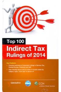 Top 100 Indirect Tax Ruling of 2014
