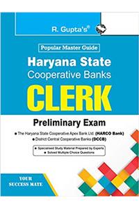 Haryana State Cooperative Banks: CLERK Preliminary Exam Guide