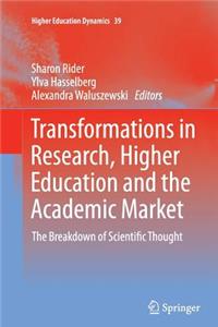Transformations in Research, Higher Education and the Academic Market