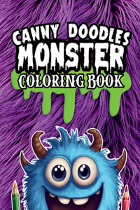 Canny Doodles Monster Coloring Book