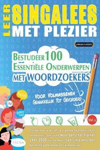 Leer Singalees Met Plezier - Voor Volwassenen