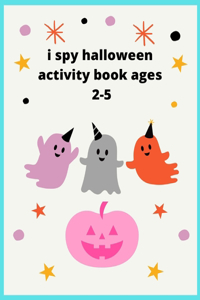 i spy halloween activity book ages 2-5