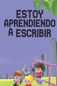 Estoy aprendiendo a escribir: A partir de 4 años - Mejorando divirtiéndose. Libros de rastreo de letras para niños, páginas para aprender a escribir letras y números, escritura a