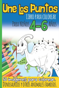 Une Los Puntos Libro para Colorear Para Niños 4-6 Años