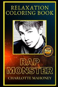 Rap Monster Relaxation Coloring Book