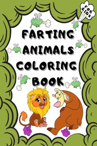 Farting Animals Coloring Book for Kids