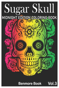 Sugar Skull Midnight Edition Coloring Book