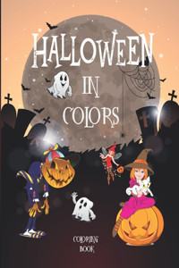 Halloweens In Colors coloring book