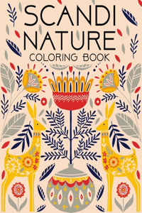 Scandi Nature Coloring Book