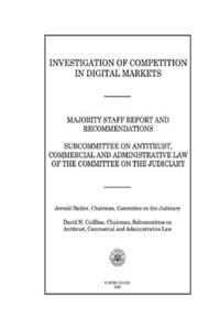 INVESTIGATION of COMPETITION in DIGITAL MARKETS