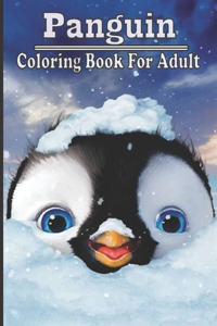 panguin coloring book for adult