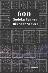 600 Sudoku Schwer Bis Sehr Schwer